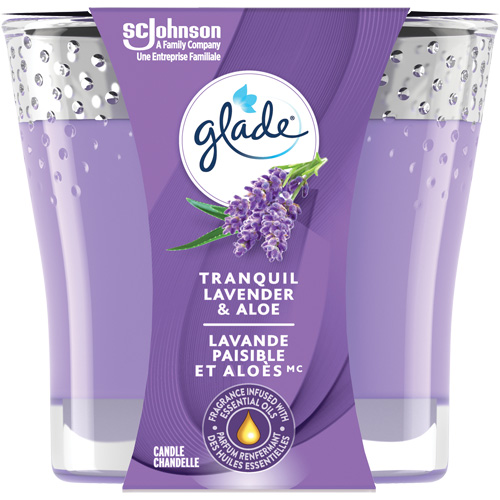 Glade&reg; 2-in-1 Candle, Lavender & aloe Meunier Outillage Industriel