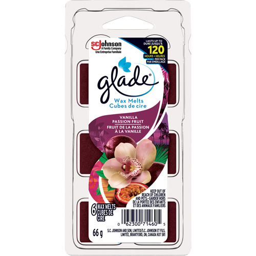 Glade&reg; Air Freshener Melts, Vanilla Passion Fruit Meunier Outillage Industriel