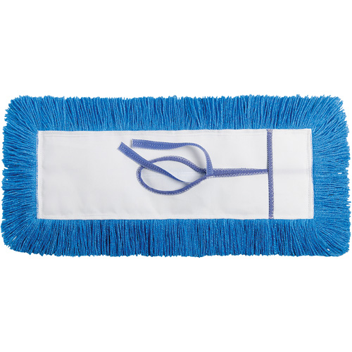 Static-H Dust Mop, Tie-On Style, Nylon, 24" L x 5" W Meunier Outillage Industriel