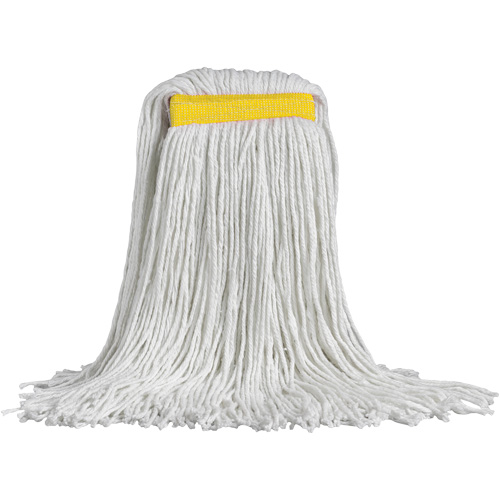 SynRay Wet Floor Mop, Polyester/Rayon, 24 oz., Cut Style Meunier Outillage Industriel