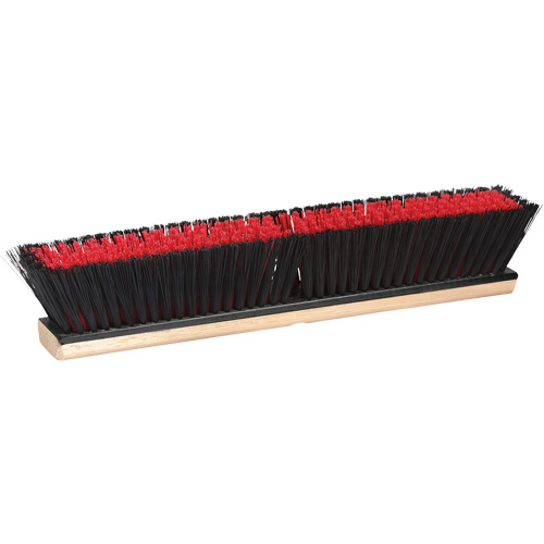 Balai-brosse polyvalent, 36", Fin/Moyen, Soies PVC Meunier Outillage Industriel