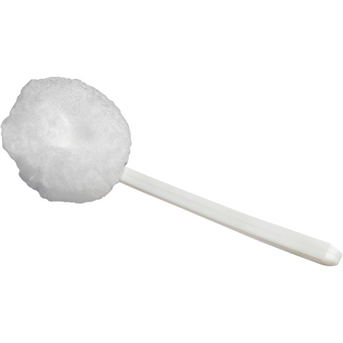 Bowl Swab Cleaning Brush, 12" L, Acrylic Bristles, White Meunier Outillage Industriel