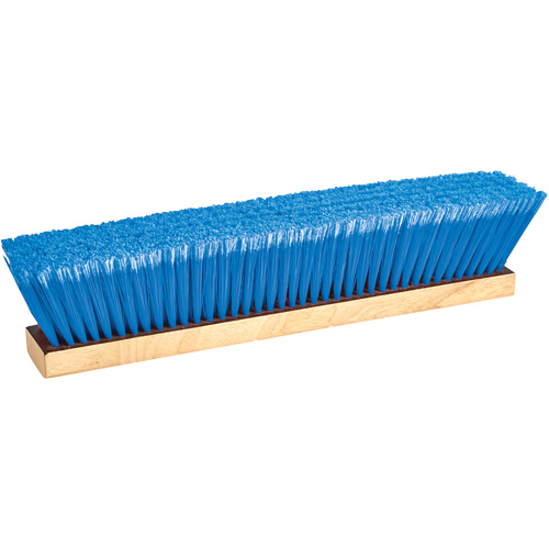 Ryno Push Broom Head, 36", Fine, PVC Bristles Meunier Outillage Industriel