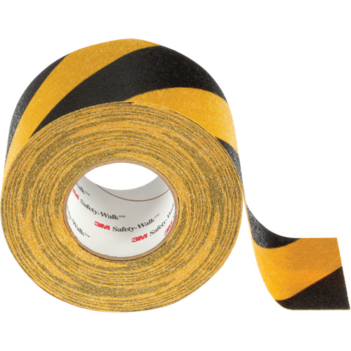 Safety-Walk Slip-Resistant General Purpose Tape, 4" x 60', Black & Yellow Meunier Outillage Industriel