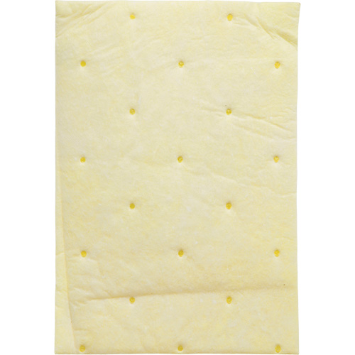 High Capacity Chemical Sorbent Pad, Hazmat, 14.5" x 9.25", 26.3 gal Absorbancy Meunier Outillage Industriel