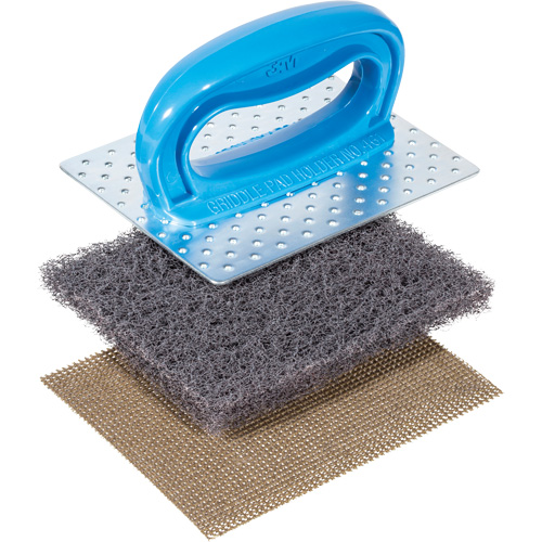 Support pour tampon de nettoyage pour plaque de cuisson Scotch-Brite Meunier Outillage Industriel