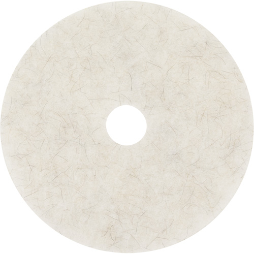 Tampon de m&eacute;lange naturel, 17", Brunissage, Blanc Meunier Outillage Industriel