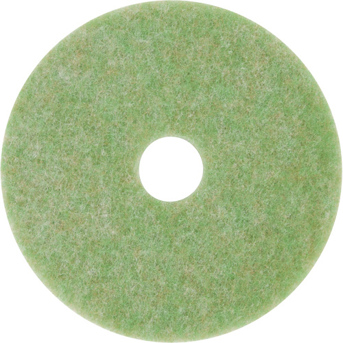 Natural Blend Pad, 12", Scrubbing, Green Meunier Outillage Industriel