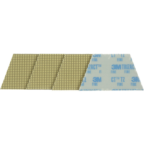 Tampon abrasif Trizact Diamond TZ, Ponçage/Polissage, Bleu Meunier Outillage Industriel