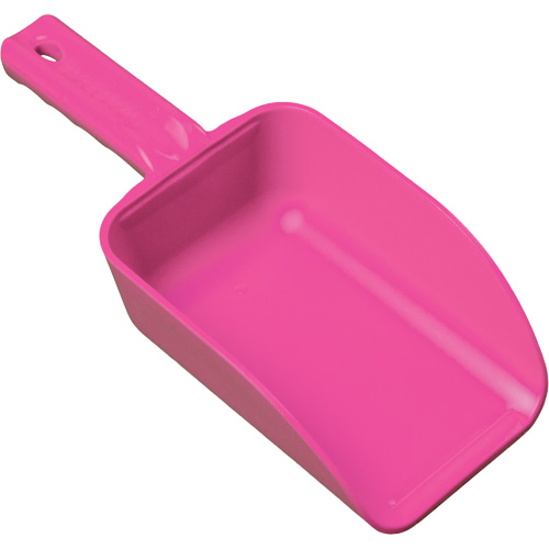 Small Hand Scoop, Plastic, Pink, 32 oz. Meunier Outillage Industriel