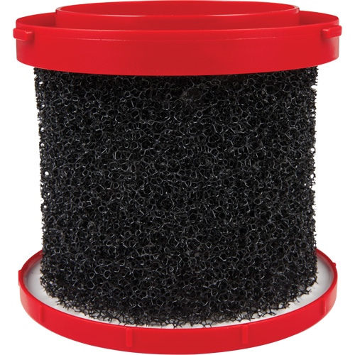 Wet Vacuum Filter, Foam, Fits 1.6 - 2.5 US gal. Meunier Outillage Industriel