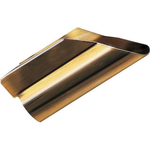 Pi&egrave;ce de rechange pour raclette en laiton pour vitres Meunier Outillage Industriel