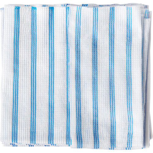 Disposable Single-Use Cloths, Microfibre, Blue/White Meunier Outillage Industriel