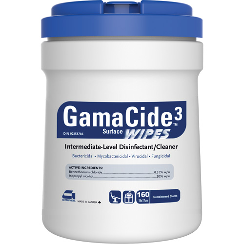 GermiCide3  Multi-Surface Disinfectant, 160 Count Meunier Outillage Industriel