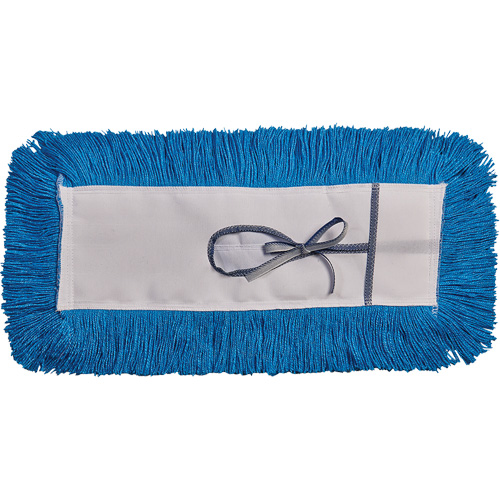 Vadrouille &agrave; &eacute;pousseter Static-H, Style &agrave; attacher, Nylon, 60" lo x 5" la Meunier Outillage Industriel