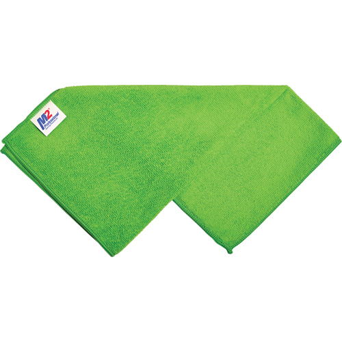 Cleaning Cloth, Microfibre, Green Meunier Outillage Industriel