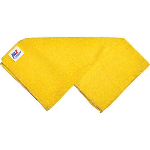 Cleaning Cloth, Microfibre, Yellow Meunier Outillage Industriel