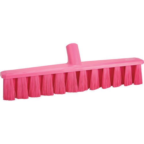 UST Push Broom, Medium Bristles, 15-1/4", Polyester, Pink Meunier Outillage Industriel