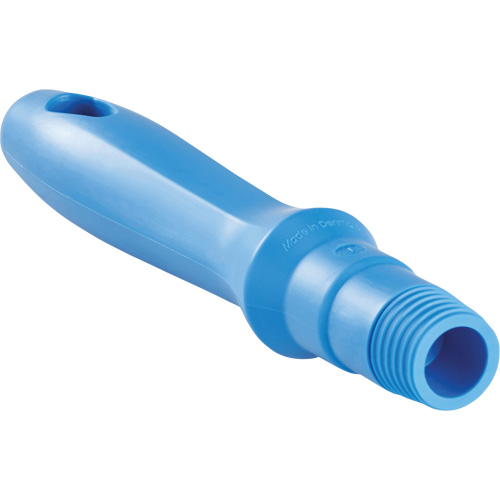 Mini Handle, Brush/Pad Holder/Scraper/Squeegee, Blue, Standard, 6-1/4" L Meunier Outillage Industriel