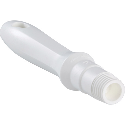 Mini Handle, Brush/Pad Holder/Scraper/Squeegee, White, Standard, 6-1/4" L Meunier Outillage Industriel