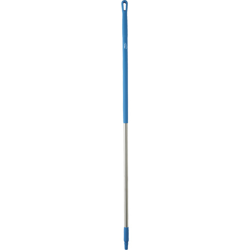 Handle, Broom/Brush/Pad Holder/Scraper/Squeegee, Blue, Ergonomic, 59" L Meunier Outillage Industriel