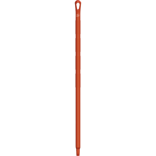 Manche ultra hygi&eacute;nique, Balai/Brosse/Support &agrave; tampon/Grattoir/Raclette, Rouge, Standard, 40" lo Meunier Outillage Industriel