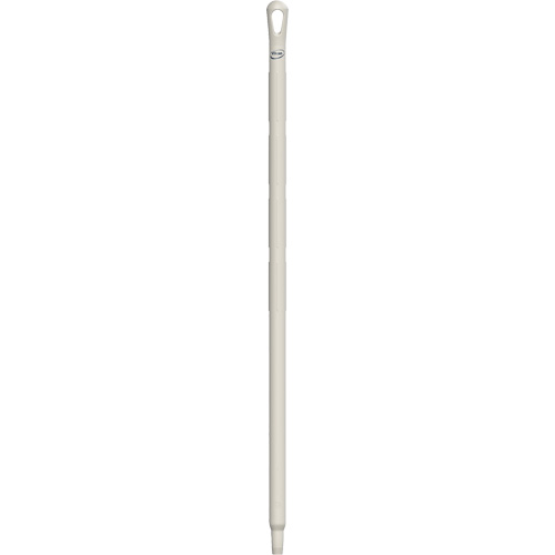 Ultra Hygiene Handle, Broom/Brush/Pad Holder/Scraper/Squeegee, White, Standard, 40" L Meunier Outillage Industriel