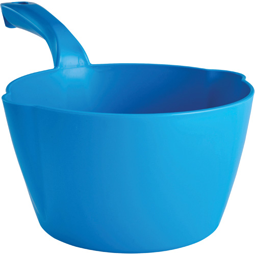 Round Bowl Scoop, Plastic, Blue, 64 oz. Meunier Outillage Industriel