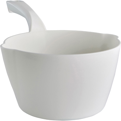 Pelle &agrave; main ronde, Plastique, Blanc, 64 oz Meunier Outillage Industriel