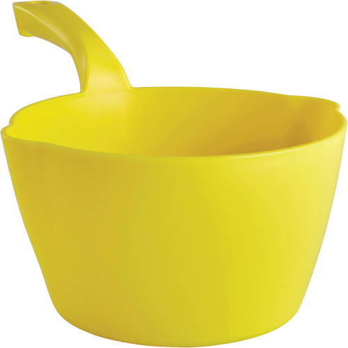 Pelle &agrave; main ronde, Plastique, Jaune, 64 oz Meunier Outillage Industriel