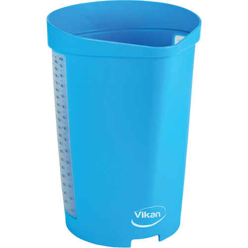 Cruche gradu&eacute;e, Plastique, Bleu, 65 oz Meunier Outillage Industriel