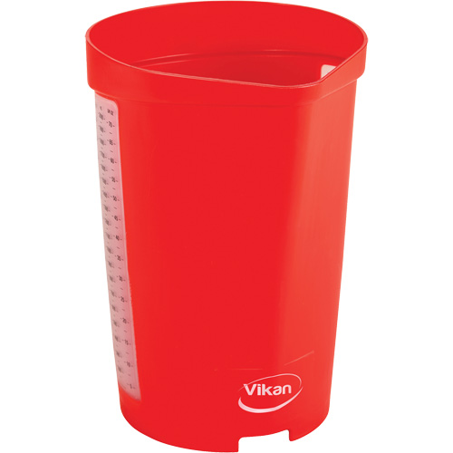 Measuring Jug, Plastic, Red, 65 oz. Meunier Outillage Industriel