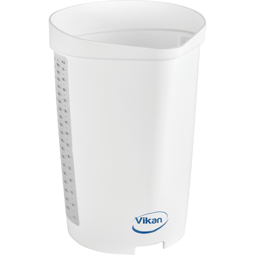 Cruche gradu&eacute;e, Plastique, Blanc, 65 oz Meunier Outillage Industriel
