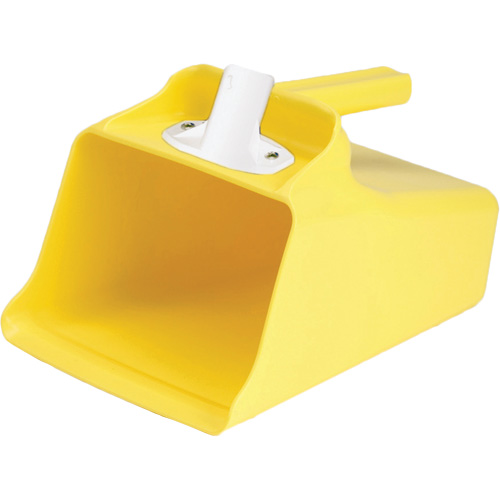 Grande pelle &agrave; main &agrave; puiser, Plastique, Jaune, 128 oz. Meunier Outillage Industriel