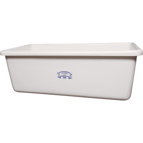 Transport Storage Tub, Plastic, White Meunier Outillage Industriel