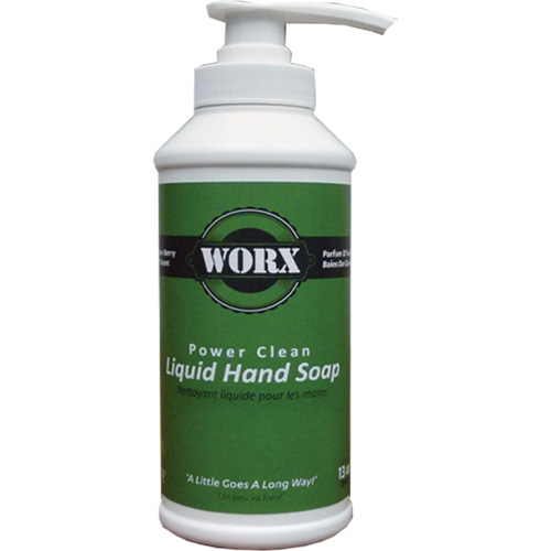 Power Clean Hand Soap, Liquid, 384 ml, Scented Meunier Outillage Industriel