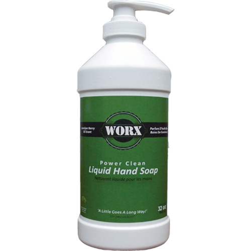 Power Clean Hand Soap, Liquid, 945 ml, Scented Meunier Outillage Industriel
