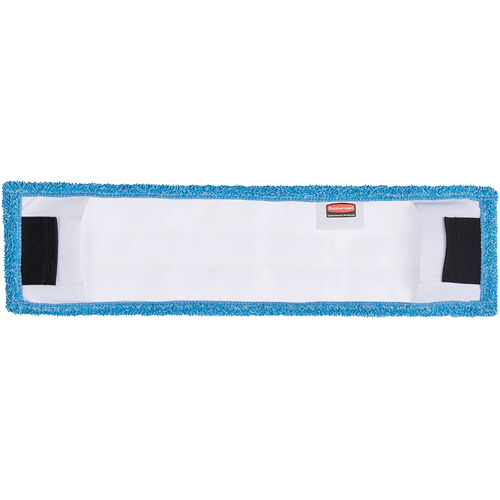 Adaptable Flat Mop Pad, Finishing, Microfibre, 5-1/2" x 19-1/2" Meunier Outillage Industriel