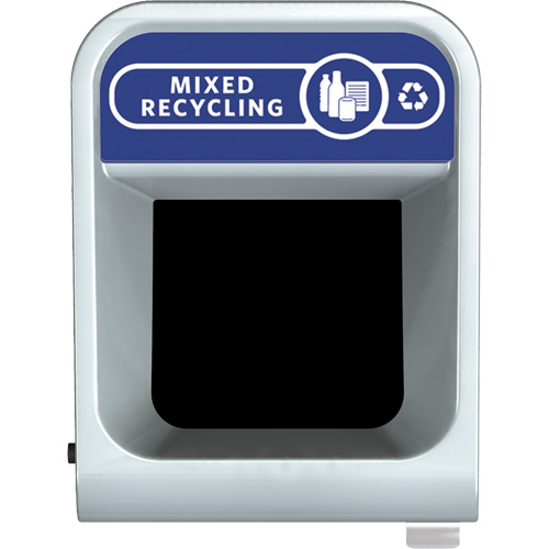 Configure Mixed Recycling Waste Container, Bulk, Steel, 45 US gal. Meunier Outillage Industriel