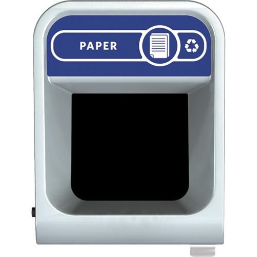 Configure Paper Waste Container, Bulk/Curbside/Deskside, Steel, 45 US gal. Meunier Outillage Industriel