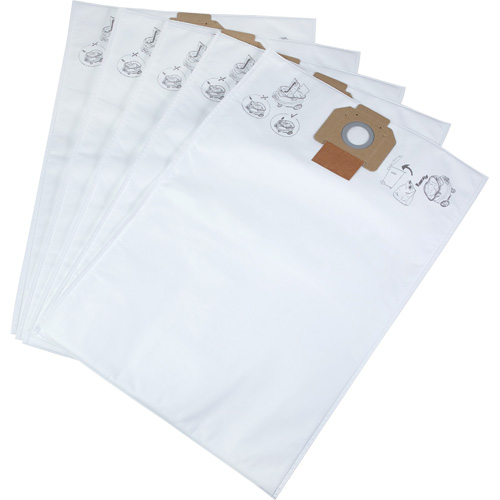 Fleece Dust Bags, 8 US gal. Meunier Outillage Industriel
