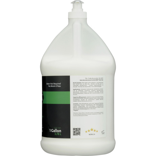 Savon pour les mains sans eau Power Clean, Liquide, 3,78 L, Sans parfum Meunier Outillage Industriel