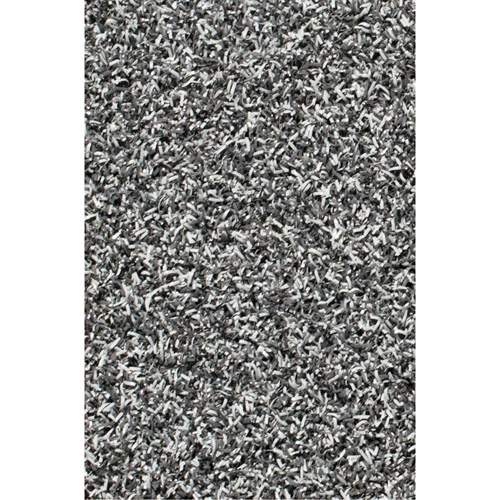 Tundra Indoor/Outdoor Matting, Latex/Polypropylene, Scraper Type, Tufted Cut Pile Pattern, 3-1/2' x 6', Grey Meunier Outillage Industriel