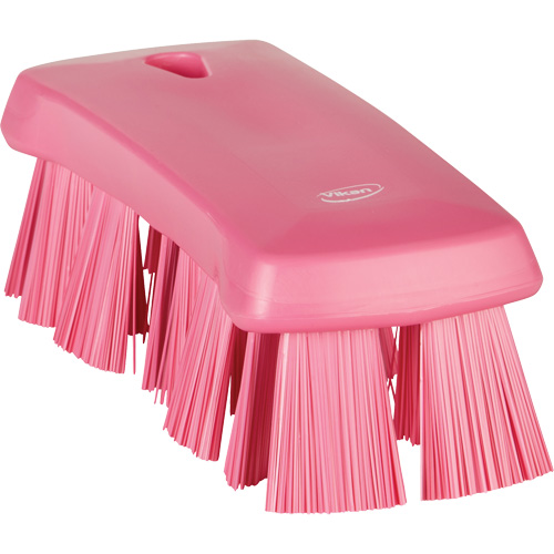Brosse &agrave; main UST, Soies Ferme, Longueur de 6-9/10", Rose Meunier Outillage Industriel