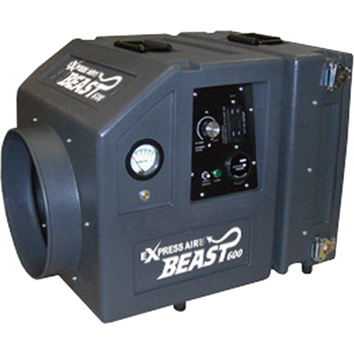 &eacute;purateur dair en poly&eacute;thyl&egrave;ne Express Air Beast 600 pi. cu/min Meunier Outillage Industriel