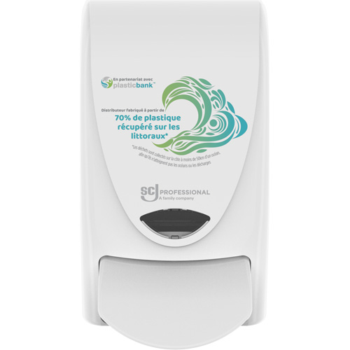 Distributeur de savon manuel Proline Wave, Pompe, Capacit&eacute; de 1000 ml, Format Cartouche de recharge Meunier Outillage Industriel