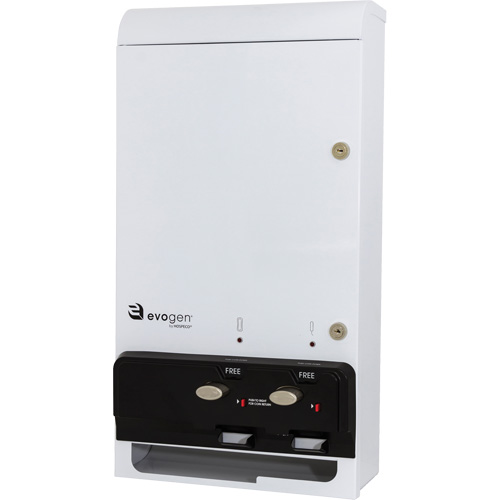 Distributeur double de tampons & serviettes EvoGen EV-1 Meunier Outillage Industriel