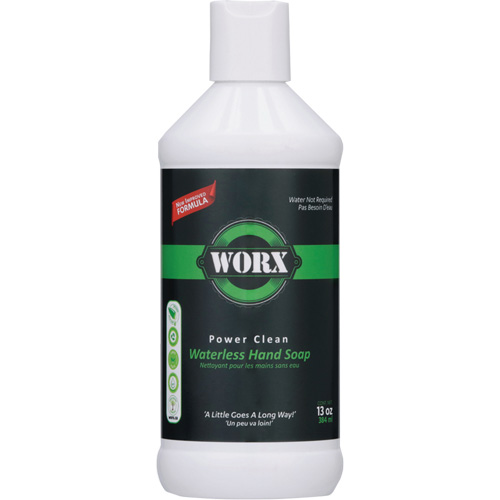 Power Clean Waterless Hand Soap, Liquid, 384 ml, Unscented Meunier Outillage Industriel