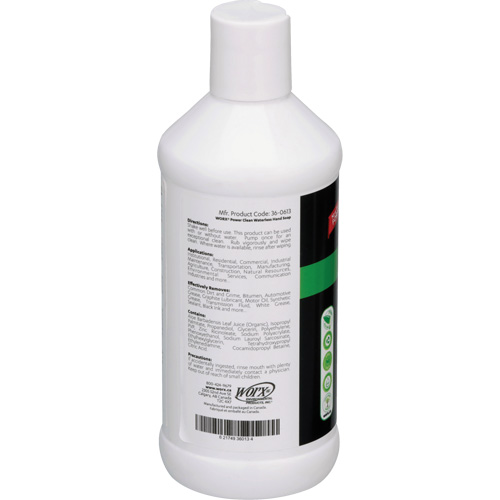 Power Clean Waterless Hand Soap, Liquid, 384 ml, Unscented Meunier Outillage Industriel