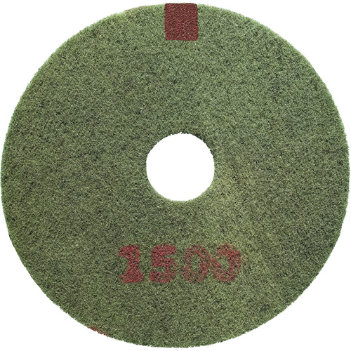 1500 Grit Floor Pad, 20", Scrubbing/Stripping, Red Meunier Outillage Industriel